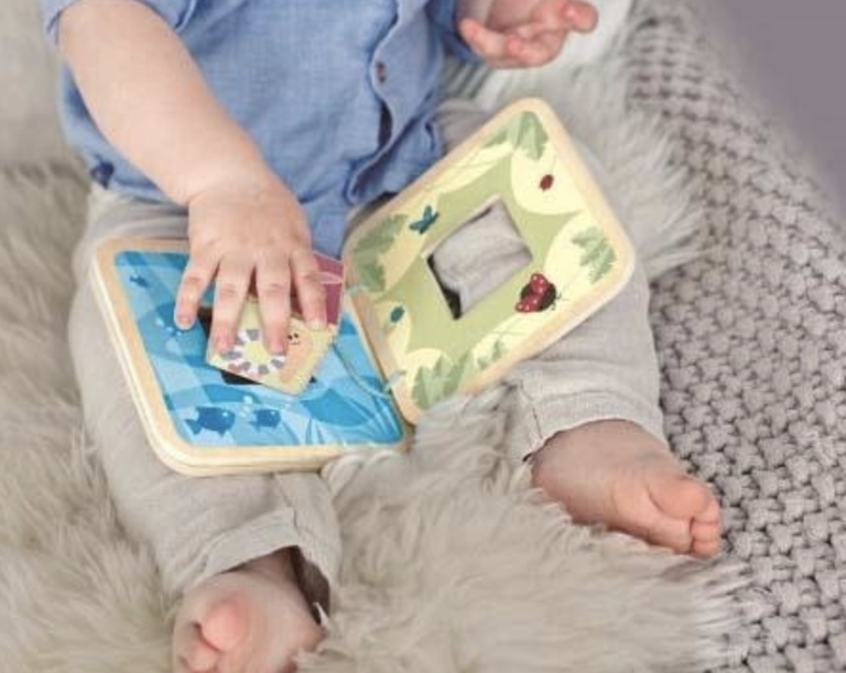 Hape Baby Book Animals