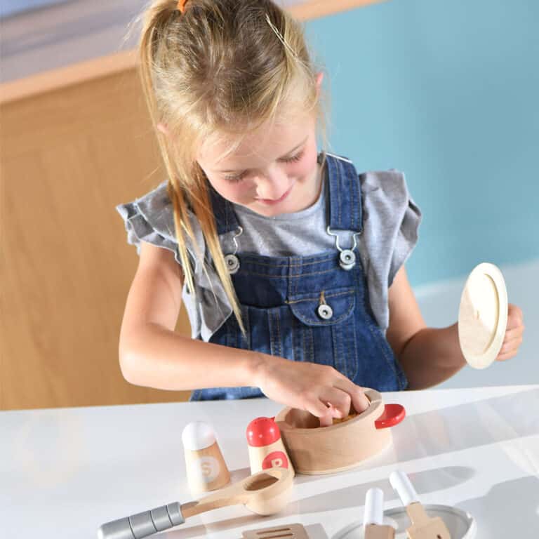 Hape Wooden Pans Set