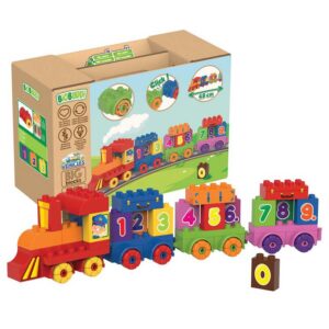 BioBuddi Trein met cijferblokken