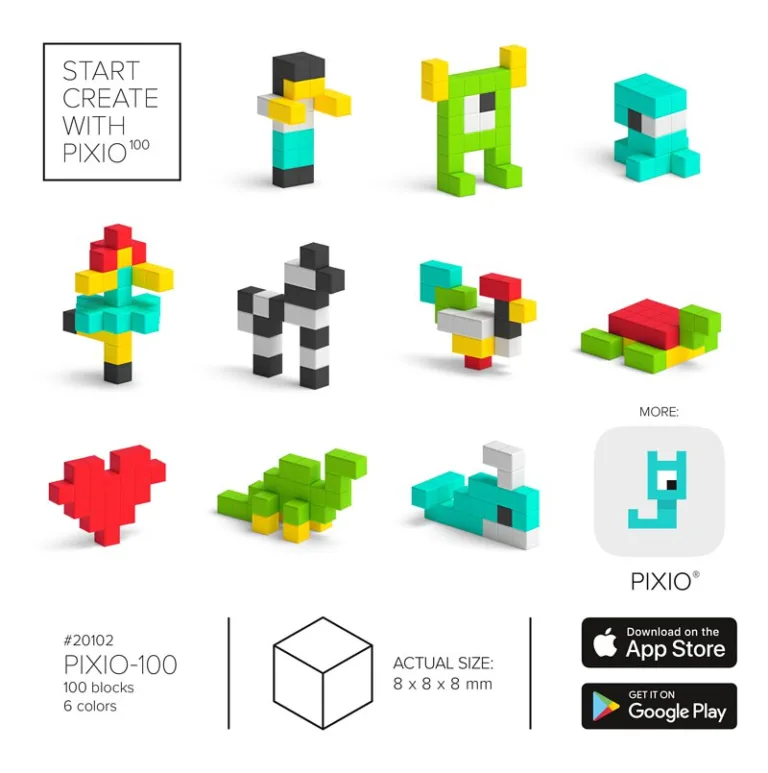 PIXIO Startset 100 stuks