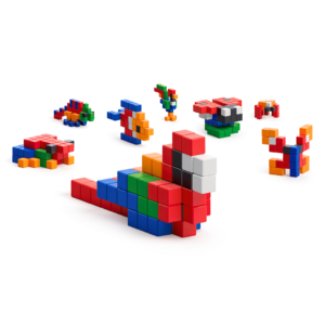 PIXIO Bright Animals – 90 blokjes