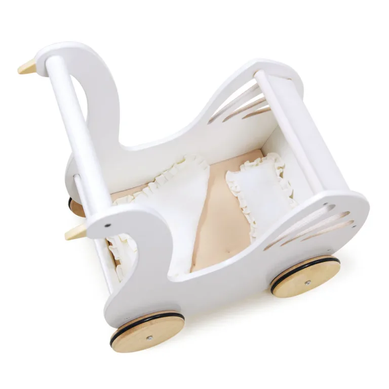 Tender Leaf Doll Pram Swan