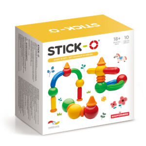 Stick-O Basic Set 10dlg, Magnetic