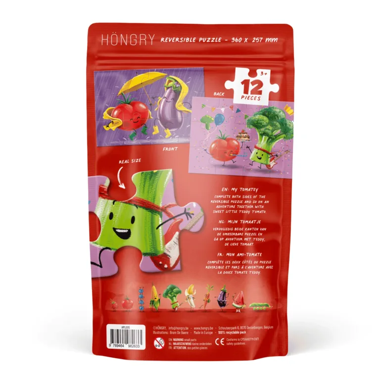Höngry Jij Bent Mijn Tomaatje Puzzel 12 delig