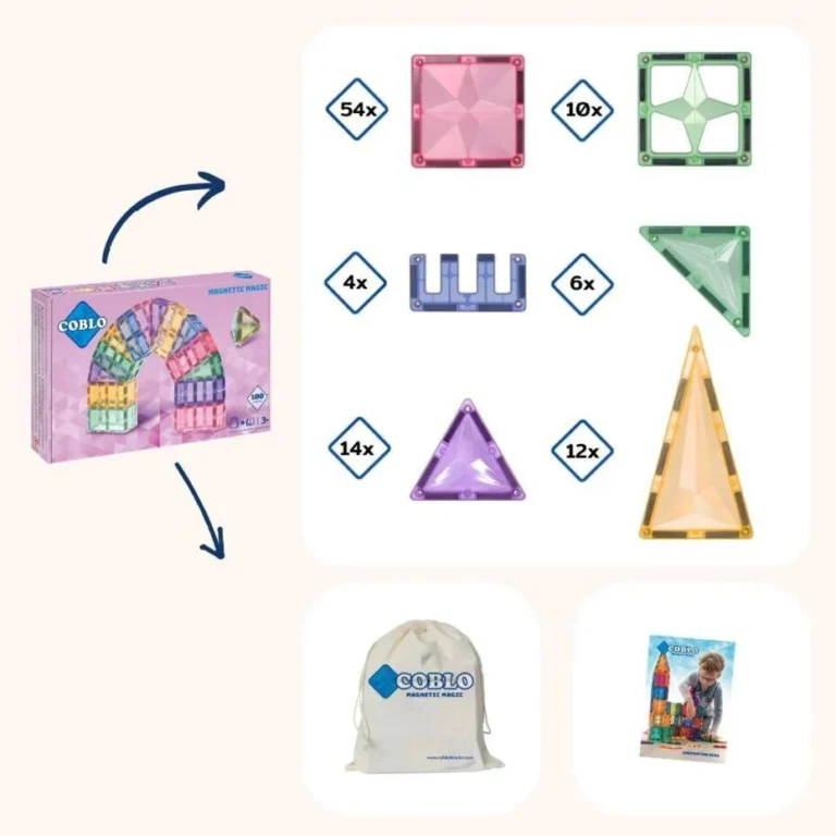 Coblo Pastel – 100 stuks
