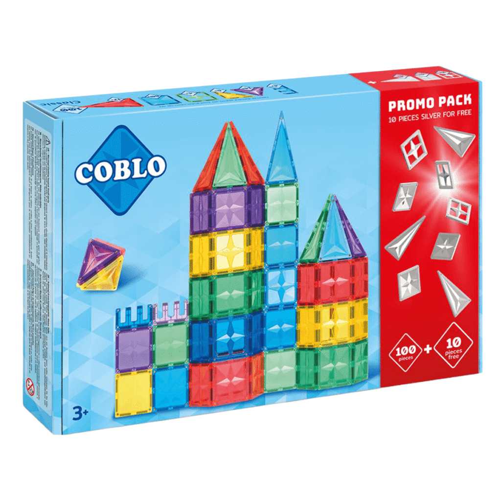 Coblo | 100 + 10 gratis zilveren stenen