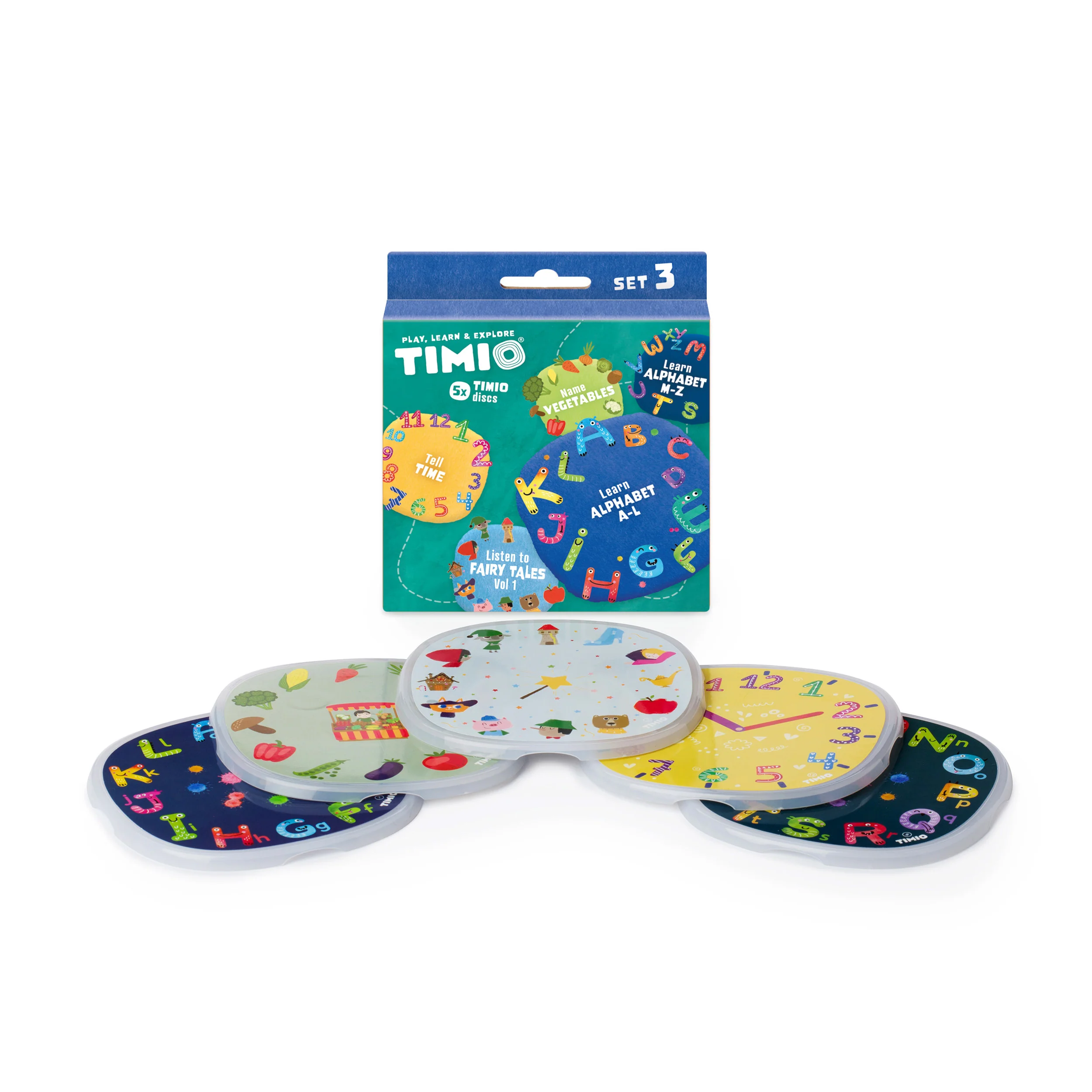 TIMIO Educatieve Disk Set 3