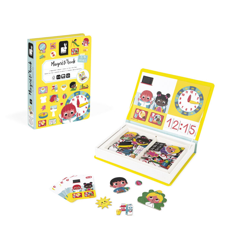 Janod Magneti Book Clock Watching
