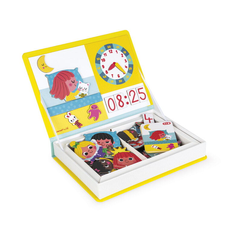 Janod Magneti Book Clock Watching