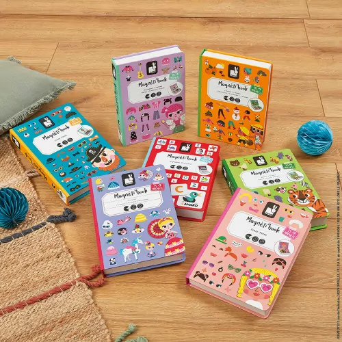 Janod magneetboek educatief speelgoed voor kleuters