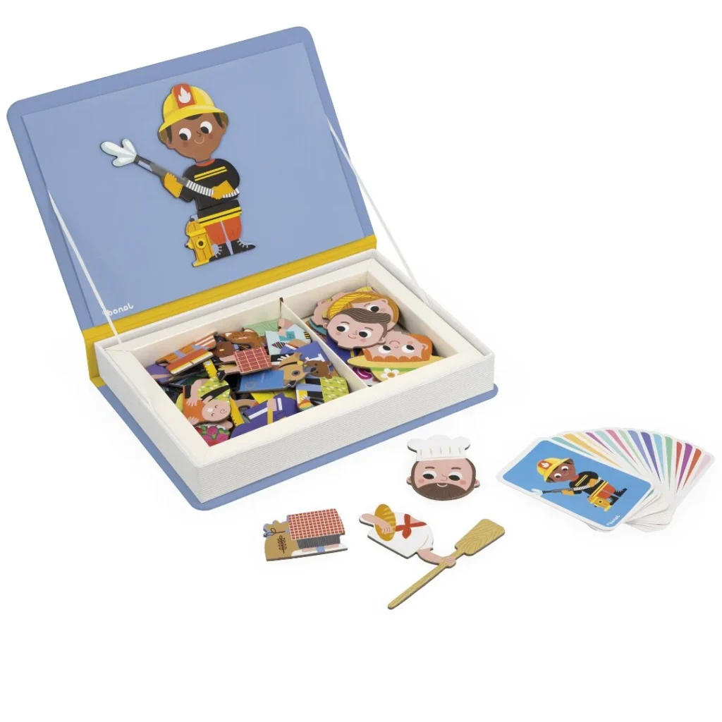 Janod Magneti Book Professions