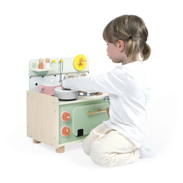 Janod houten mini kinderkeuken voor rollenspel