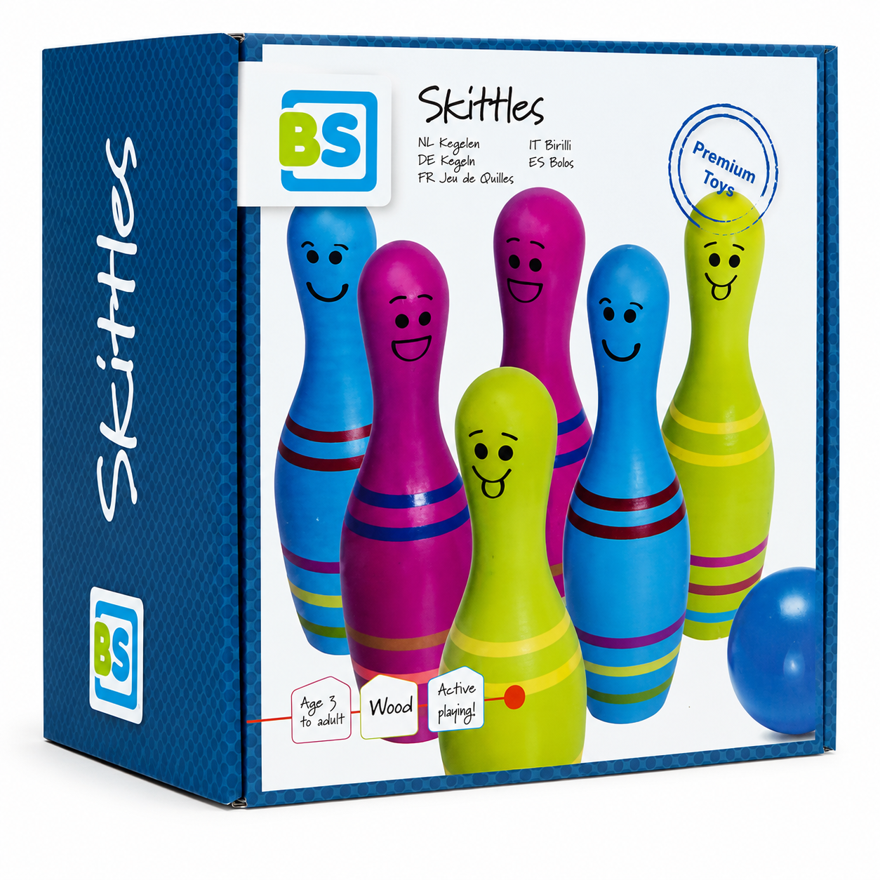 BS Toys Skittles Bowling