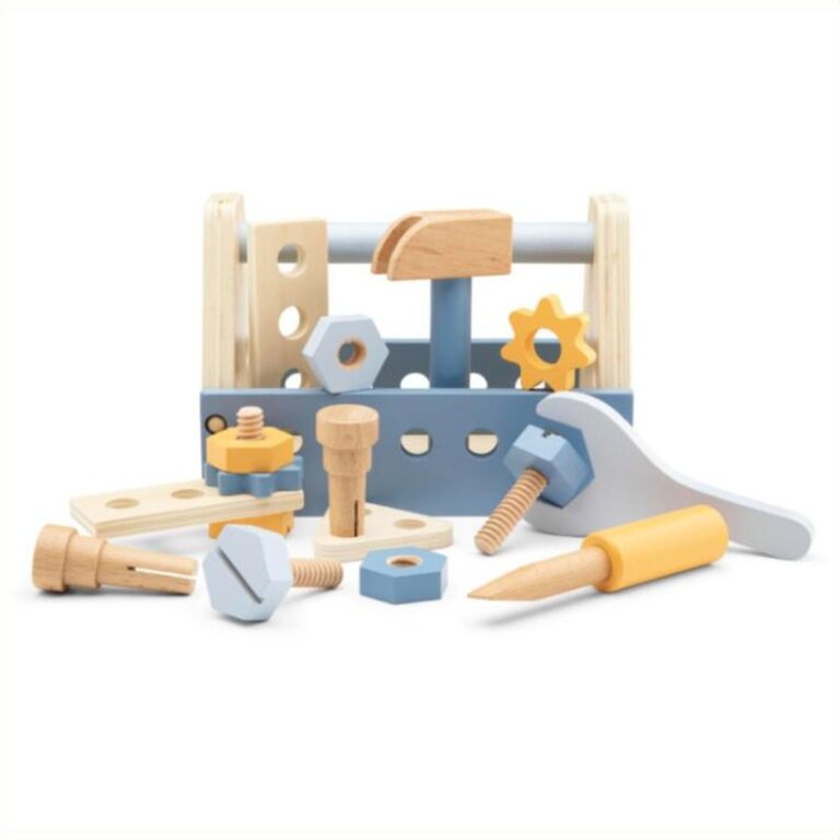 Woet Houten Gereedschapskist 15-delig
